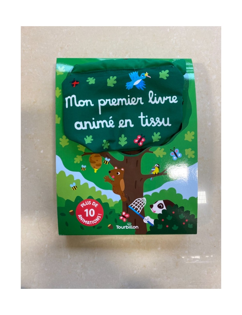 MON PREMIER LIVRE ANIME EN TISSU