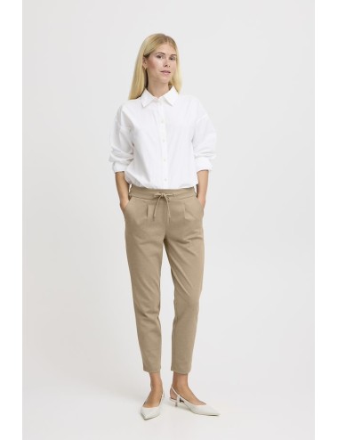 LE CROP PANTS RIZETTA - SEPIA TINT MELANGE