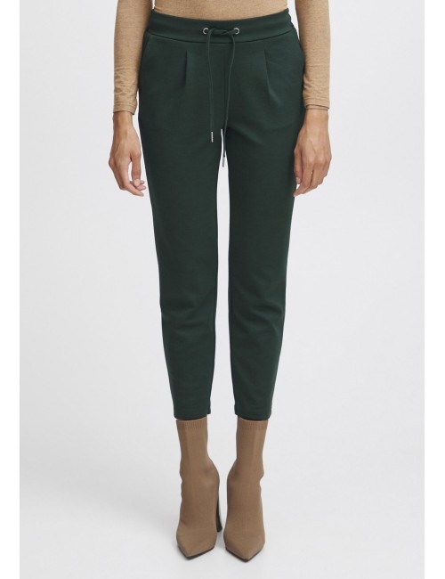 Rizetta crop pants Vert Scarab | Pantalon classique b.young 3 coloris