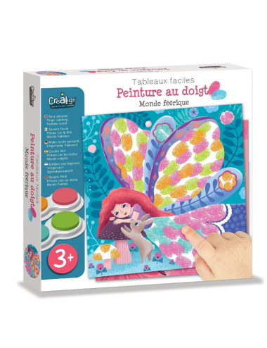 COFFRET PEINTURE AU DOIGT monde féerique