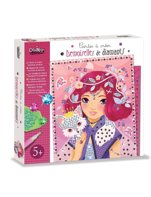 COFFRET CARTES A CREER demoiselles de diamants