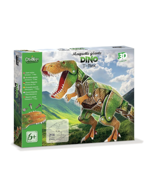 COFFRET MAQUETTE GEANTE dinosaure