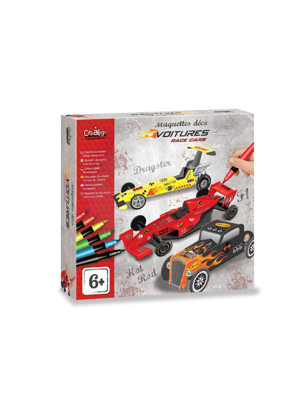 COFFRET MAQUETTE GEANTE voitures